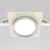 Встраиваемый светильник Downlight Hoop, 1xGX53 Белый с Серебром (Maytoni Technical, DL086-GX53-SQ-WS) - Amppa.ru