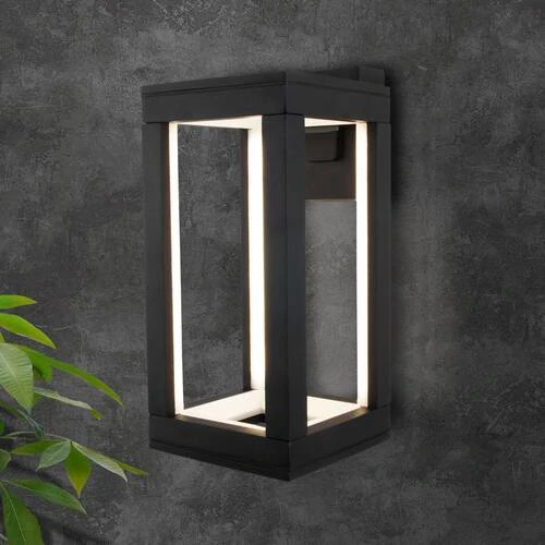 Уличный настенный светодиодный светильник Frame LED IP54