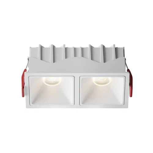 Встраиваемый светильник Downlight Alfa LED 20W, 4000K, Белый (Maytoni Technical, DL043-02-10W4K-SQ-W-1) - Amppa.ru