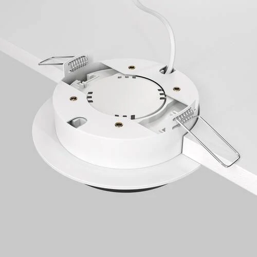 Встраиваемый светильник Downlight Hoop, 1xGX53 Бело-черный (Maytoni Technical, DL086-GX53-RD-WB) - Amppa.ru