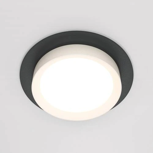 Встраиваемый светильник Downlight Hoop, 1xGX53 Черно-белый (Maytoni Technical, DL086-GX53-RD-BW) - Amppa.ru