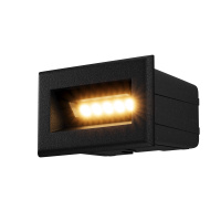 Подсветка для лестниц Уличная трековая система освещения Elasity IP Bosca, LED 3W, 3000K, Черный (Maytoni Outdoor, O045SL-L3B3K)