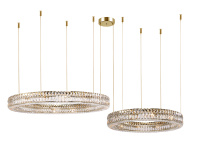 Потолочная чашка ELIZABETH 2 8550, золото (Newport, Потолочная чашка 8550 D12 2 горизон.кольца gold) М0070780