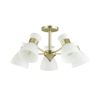 Люстра Потолочная Wilma Comfi, 5xe27, Золотой (Lumion, 4535/5c)
