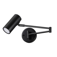 Настенный Светильник На Кронштейне Razio Hightech, 1xe14 Led, Черный (Odeon Light, 4376/1w)