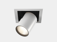 Светильник светодиодный потолочный встраиваемый поворотно-выдвижной, серия SPL, Ч/Б, 25Вт, IP20, Нейтральный белый (4000К), SPL-R1-25-NW, 1700 (00-00003437, DesignLed)