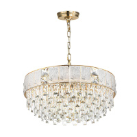 Люстра Fiesta Hall, 12xE14, Золотой (Odeon Light, 5070/12)