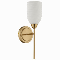 Бра Monroe Moderni, 1xE14, Латунь (Lumion, 6512/1w)