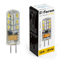 Лампа светодиодная Feron LB-420 G4 2W 12V  2700K, 25858