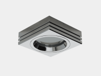 NC722-2-CH Встраиваемая рамка хром MR16  (WP-SQ-CH), NC722-2CH (00-00002232, DesignLed)